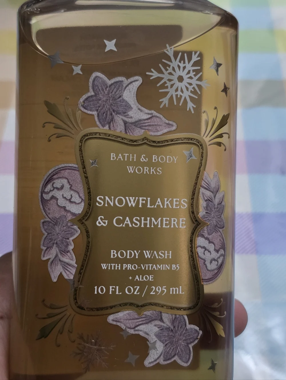 Bath Body Works Snowflakes & Cashmere Diamond Shimmer Mist & Body Wash Set NEW